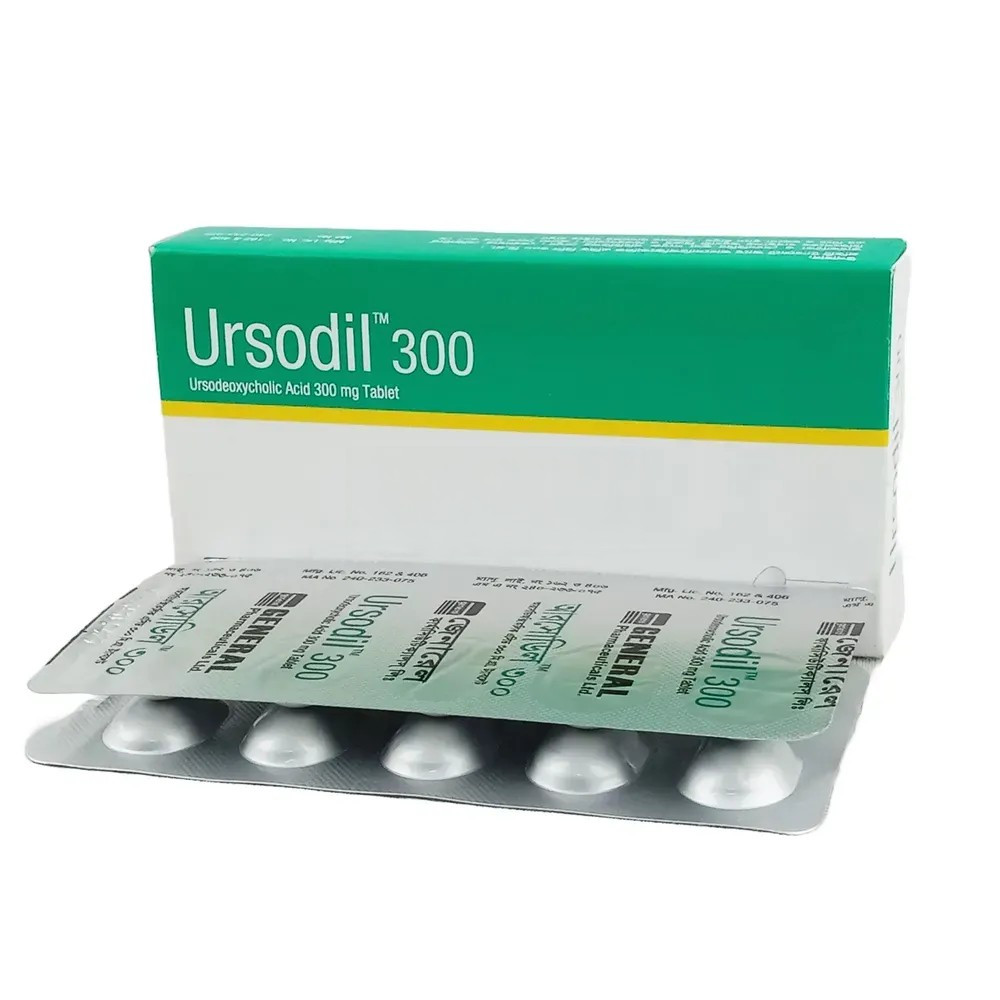 Tablet Ursodil 300mg (20pcs)