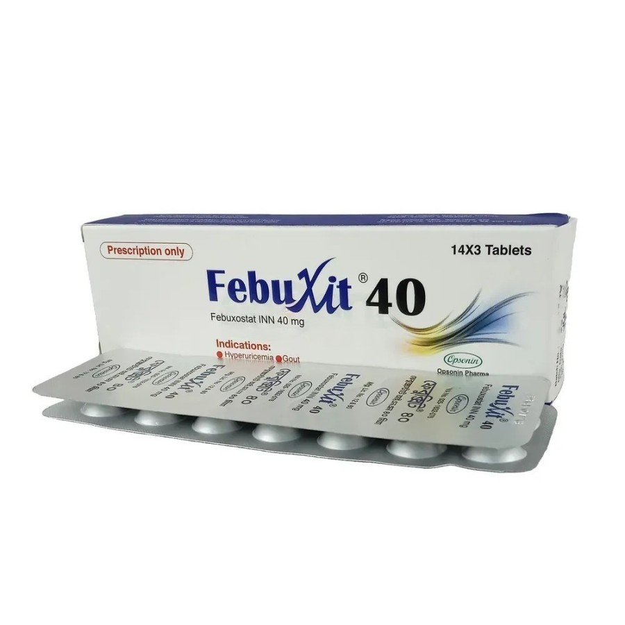 Tablet Febuxit 40mg (42pcs)