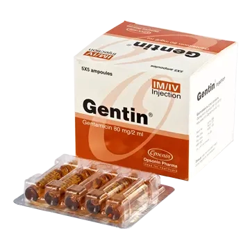 Injection Gentin 80mg/2ml (5x5)