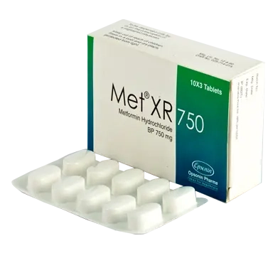 Tablet Met XR 750mg (30pcs)