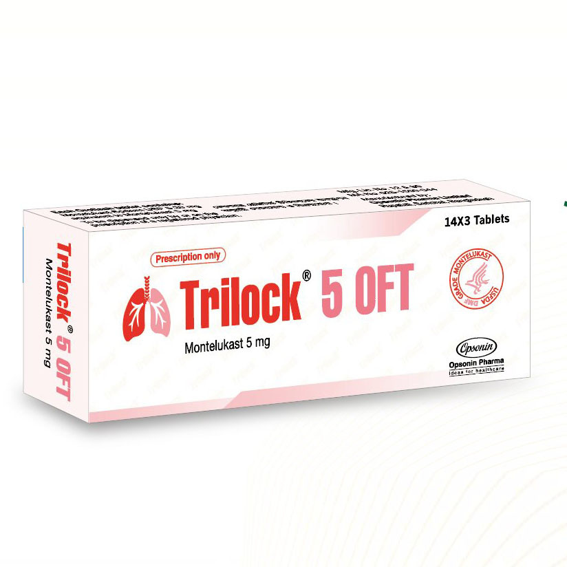 Tablet Trilock OFT 5mg (42pcs)
