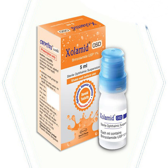 Eye Drop Xolamid OSD 1% (5ml)