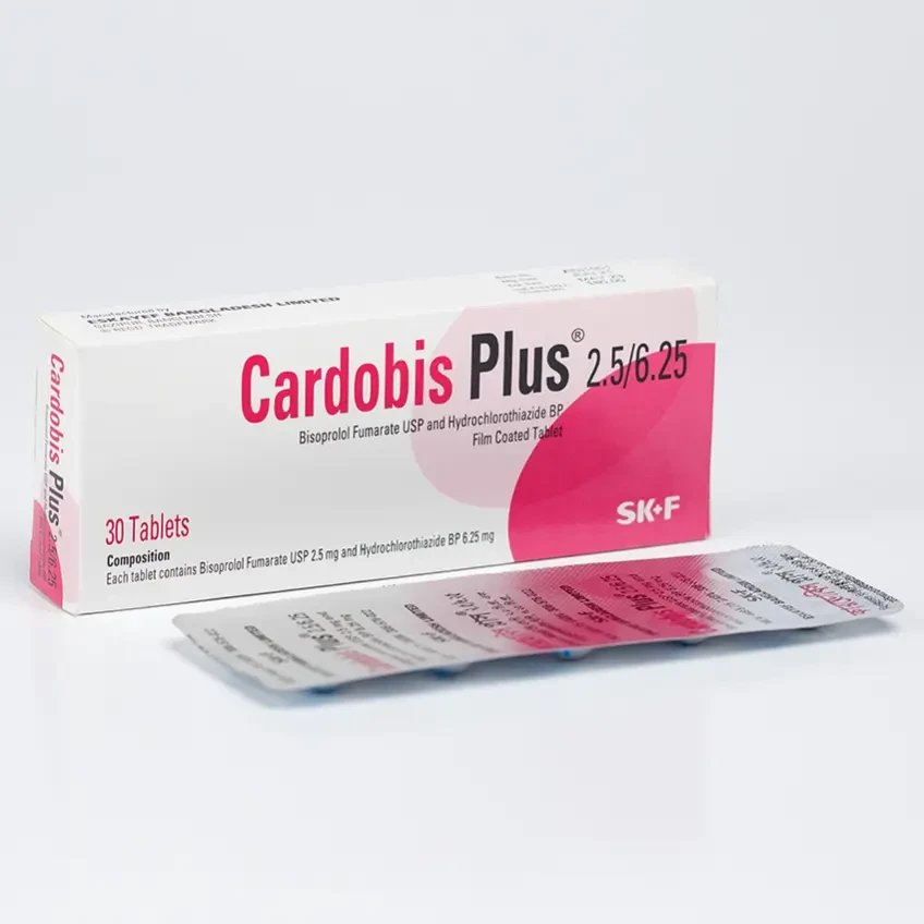 Tablet Cardobis Plus 2.5mg+6.25mg (30pcs)