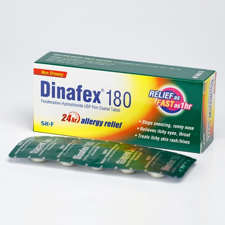 Tablet Dinafex 180mg (40pcs)