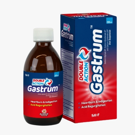Syrup Gestrum 200ml bottle