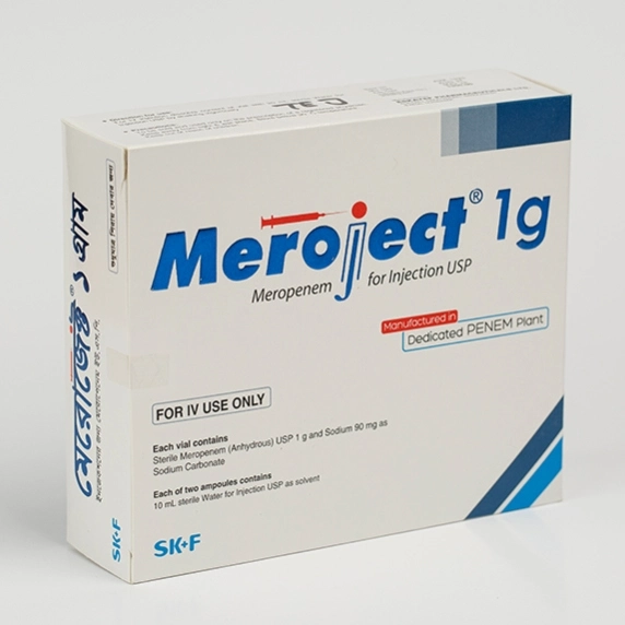 Injection Meroject 1gm IV
