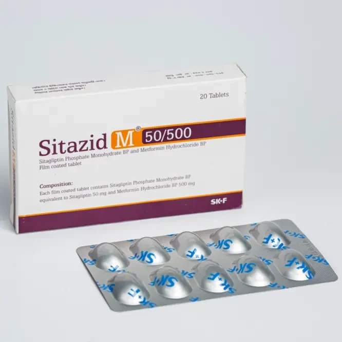 Tablet Sitazid  M 50/500mg (20pcs)