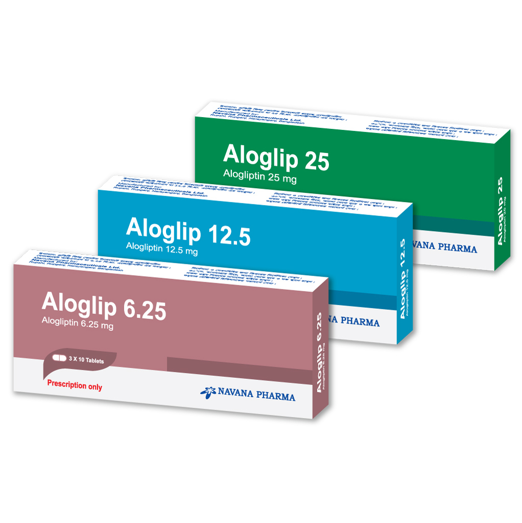 Tablet Aloglip 6.25mg (30pcs)