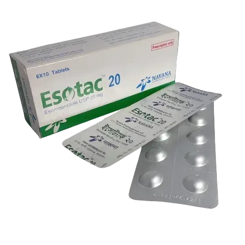 Tablet Esotac 20mg (60pcs)