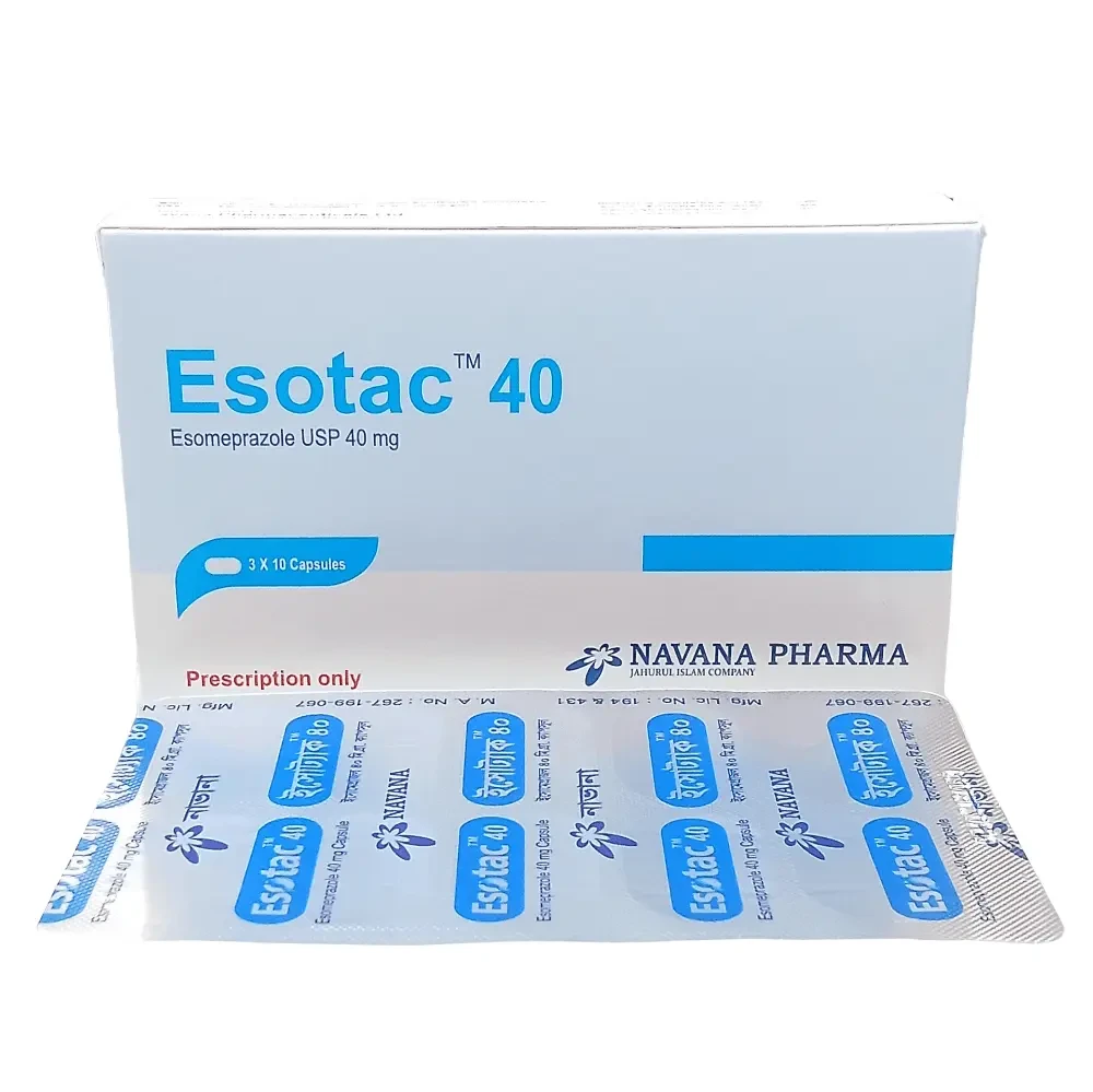 Capsule Esotac 40mg (30pcs)