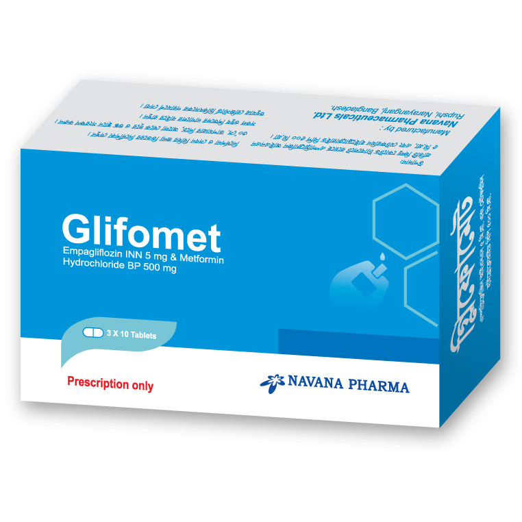 Tablet Glifomet 5mg+500mg (30pcs)