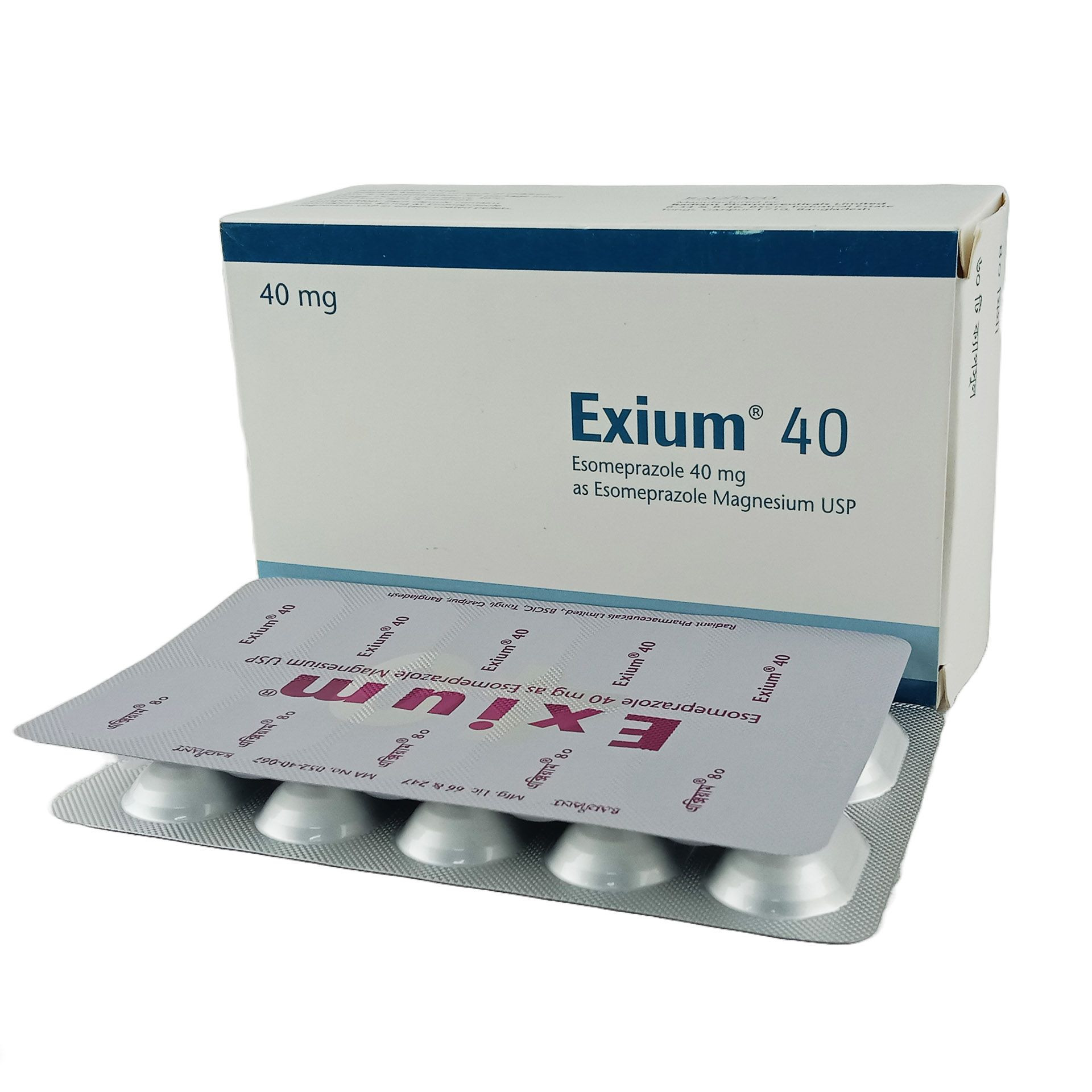 Capsule Exium 40mg (60pcs)