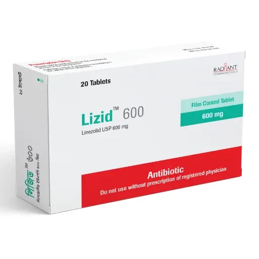 Tablet Lizid 600mg (20pcs)