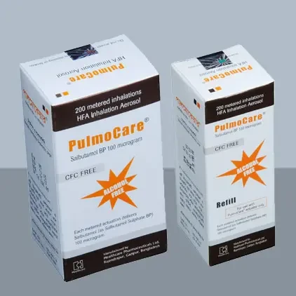 Inhaler Pulmocare 100mcg/puff (200 metered)