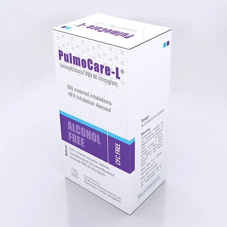 Inhaler Pulmocare-L 50mcg/puff (200 metered)