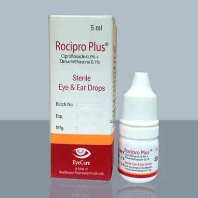 Eye Drop Rocipro Plus 0.3%+1% (5ml)