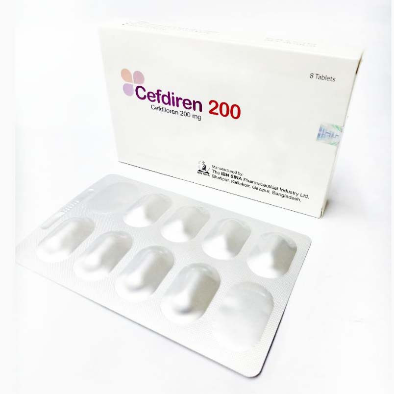 Tablet Cefdiren 200mg (8 pcs)