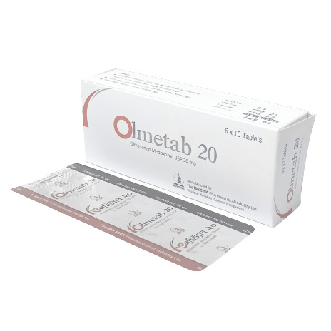 Tablet Olmetab 20mg (50pcs)