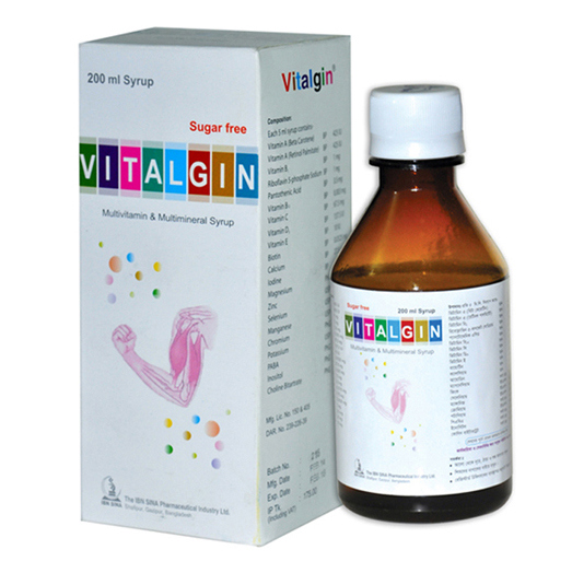 Syrup Vitalgin 200ml