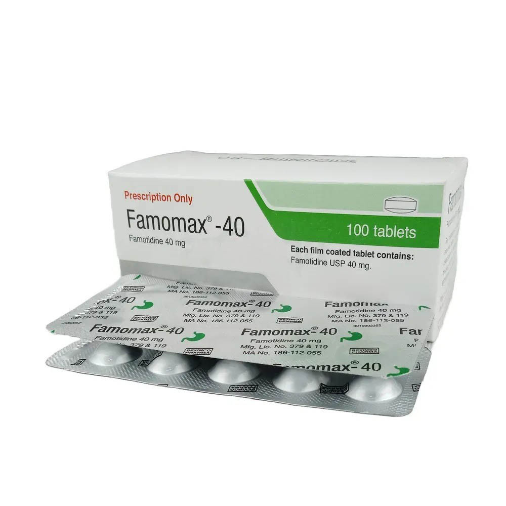 Tablet Famomax 40mg (100pcs)
