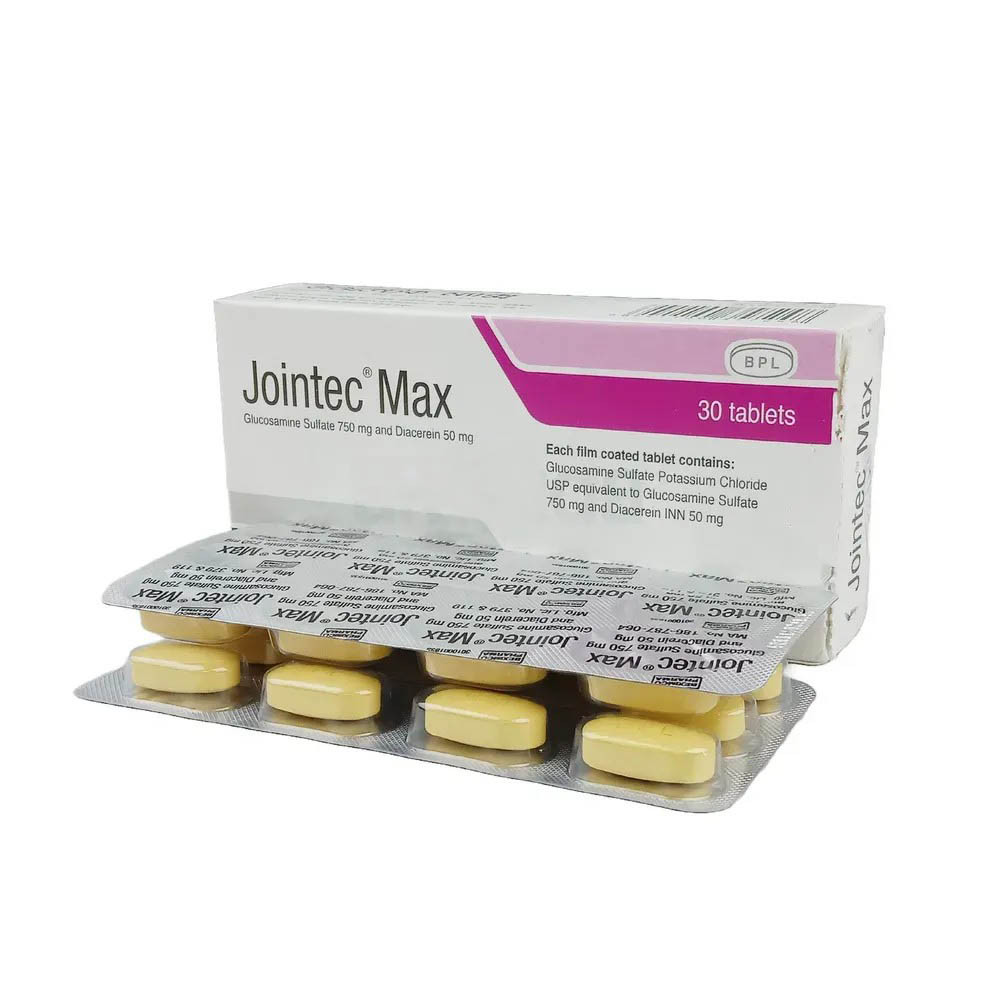 Tablet Jointec Max 750mg+50mg (30pcs)