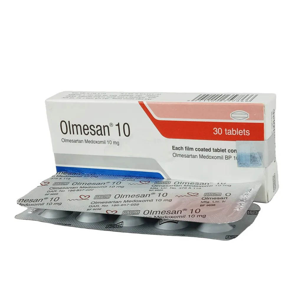 Tablet Olmesan 10mg (30pcs)