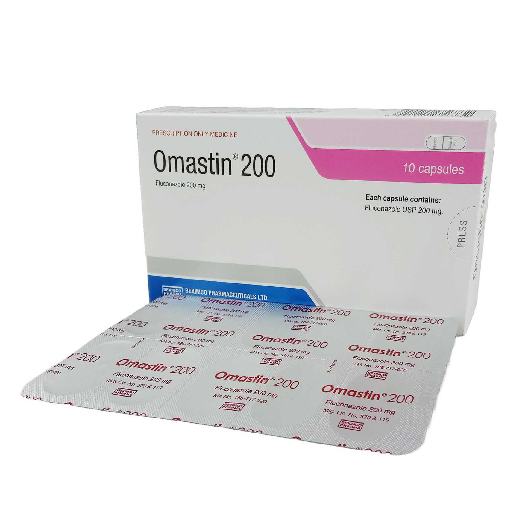 Capsule Omastin 200mg (10pcs)