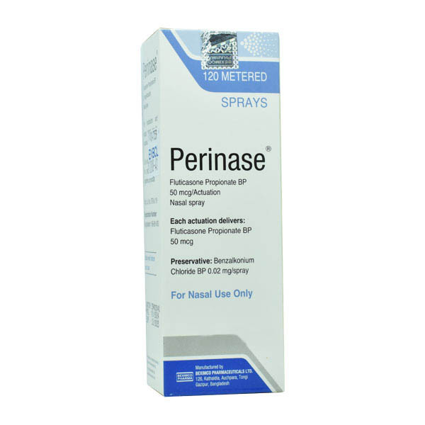 Nasal Spray Perinase 50mcg/spray (120 metered)