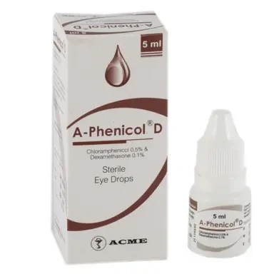 Eye Drop A-phenicol D 0.1%+0.5% (5ml)