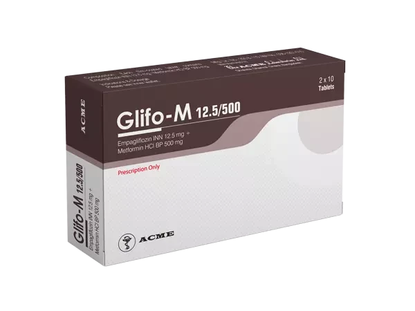 Tablet Glifo-M 12.5/500mg (30pcs)