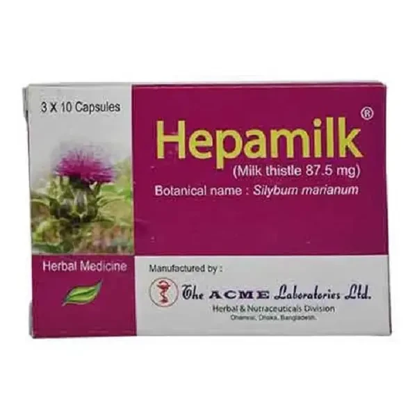 Capsule Hepamilk 70mg (30pcs)