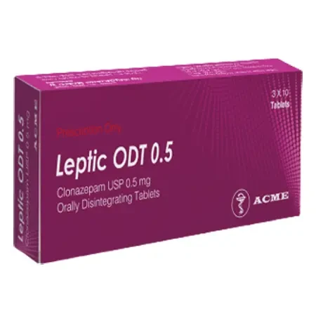 Tablet Leptic ODT 0.5mg (30pcs)