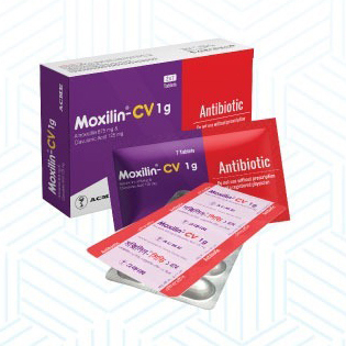 Tablet Moxilin CV 1g (14pcs)