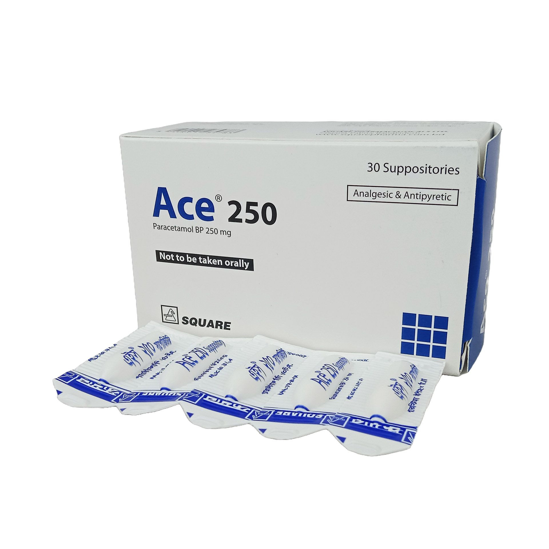 Suppository Ace 250mg (30pcs)