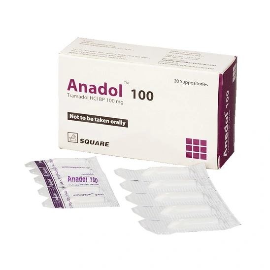 Suppository Anadol 100mg (20pcs)