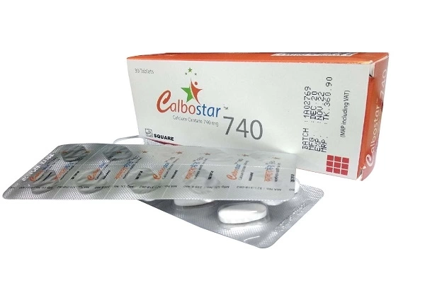 Tablet Calbostar 740mg (30pcs)