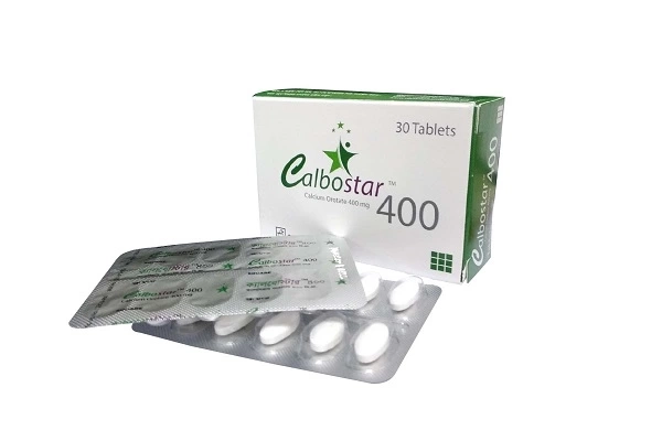 Tablet Calbostar 400mg (30pcs)