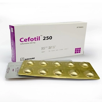 Tablet Cefotil 250mg (20pcs)