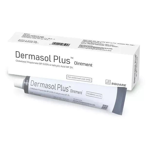 Ointment Dermasol Plus 0.05%+3% (30gm)