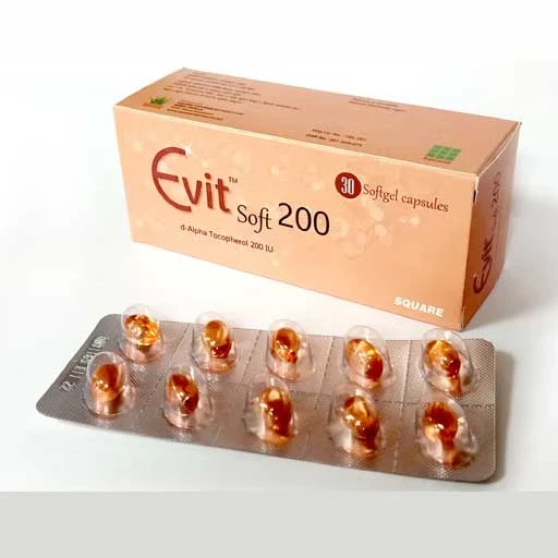Capsule Evit Soft 200mg (30pcs)