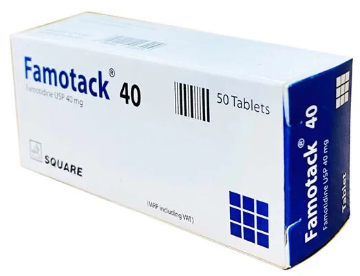 Tablet Famotack 40mg (50pcs)