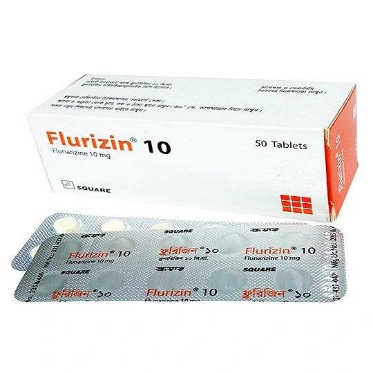 Tablet Flurizin 10mg (50pcs)