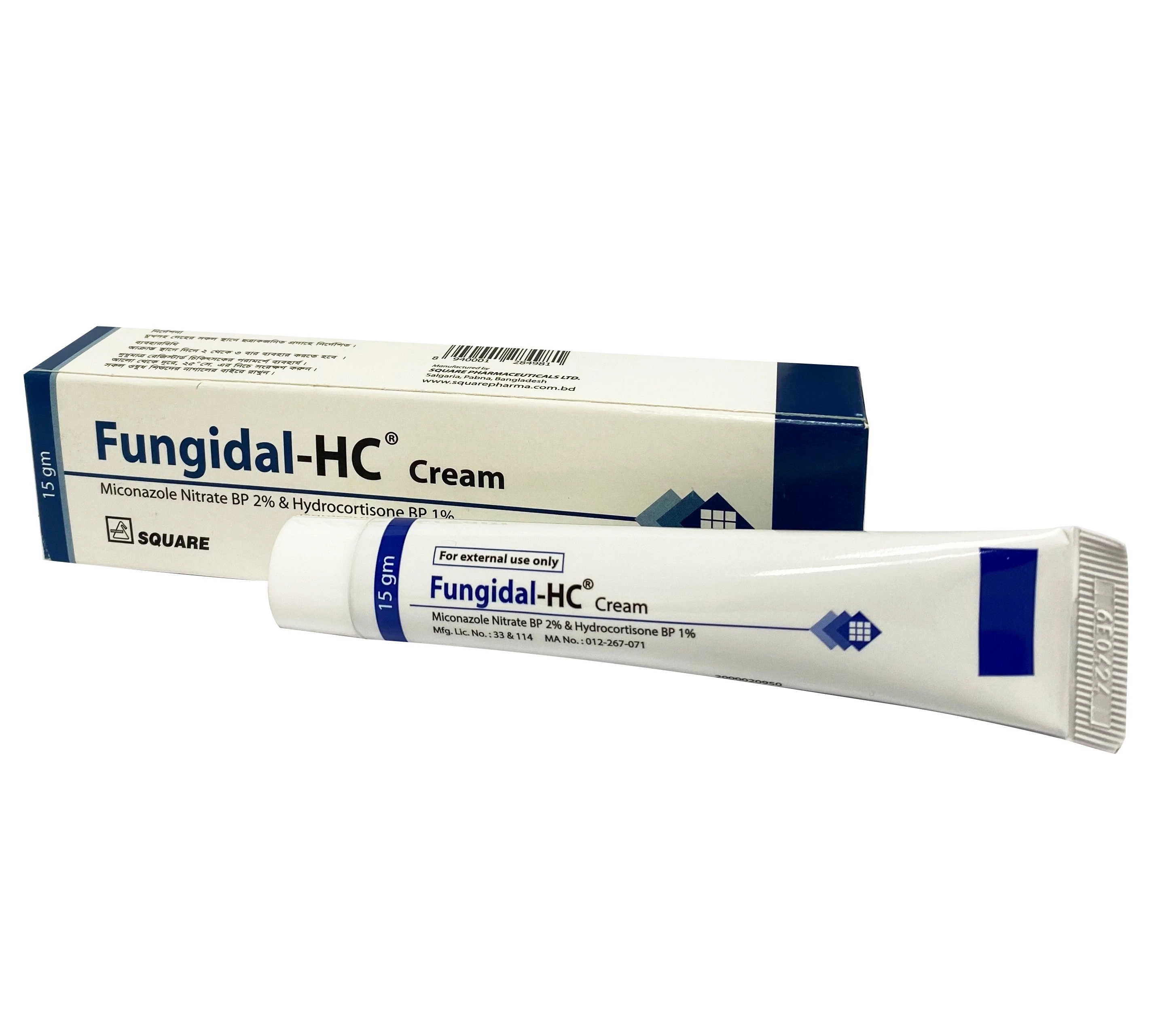 Cream Fungidal-HC 2%+1% (15gm)