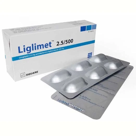 Tablet Liglimet 2.5mg+500mg (30pcs)
