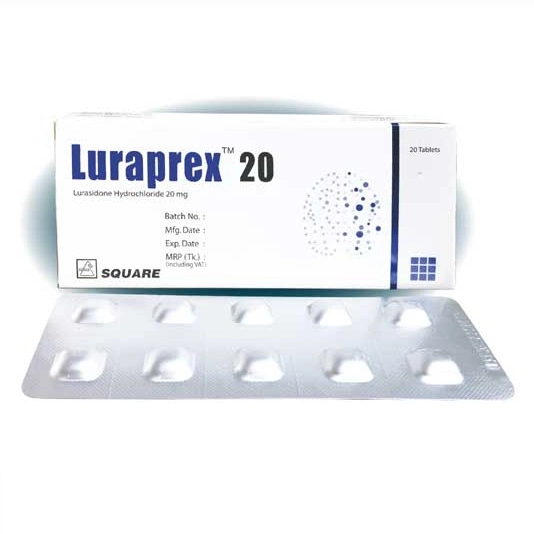 Tablet Luraprex 20mg (20pcs)