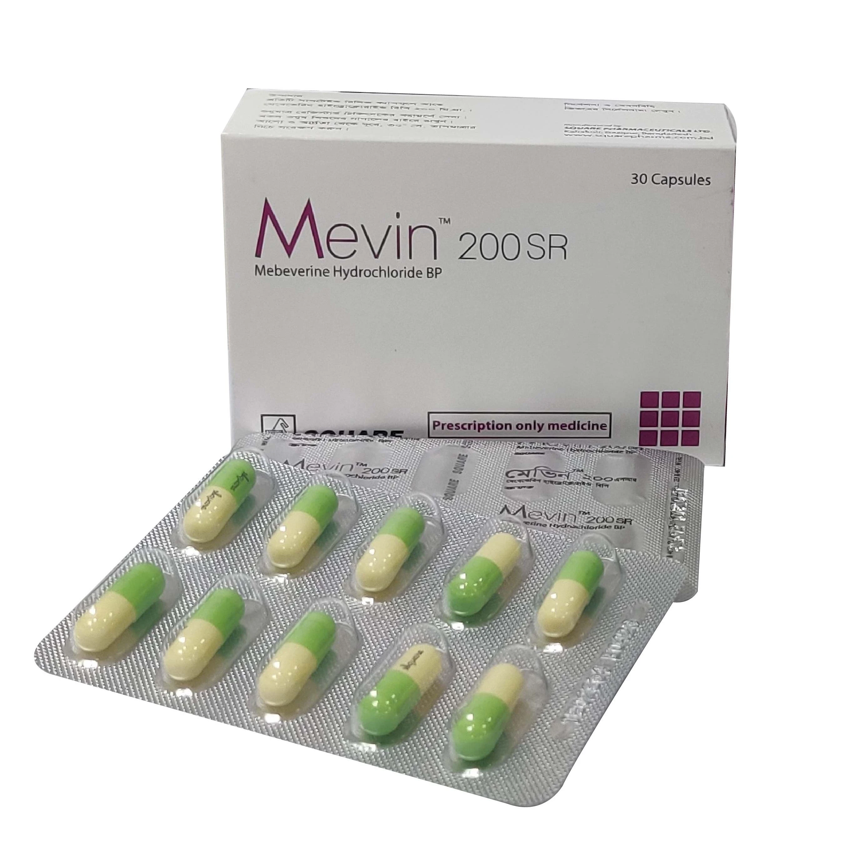 Capsule Mevin SR 200mg (30pcs)