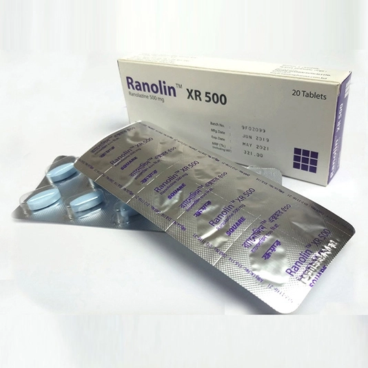 Tablet Ranolin XR 500mg (20pcs)