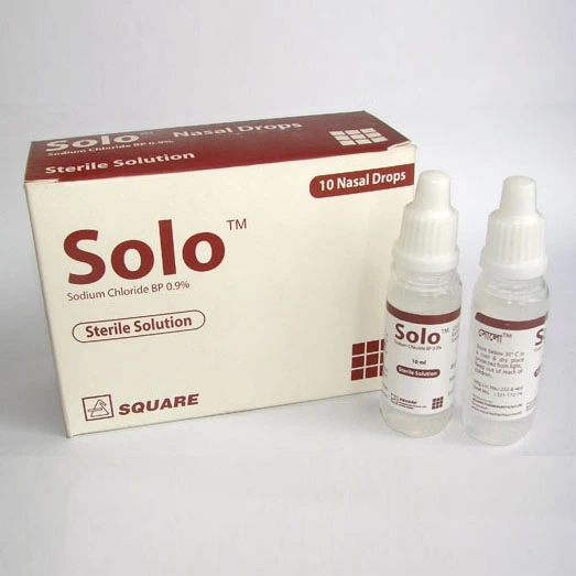Solo Nasal Drop 0.9% (10ml) (10's pack)