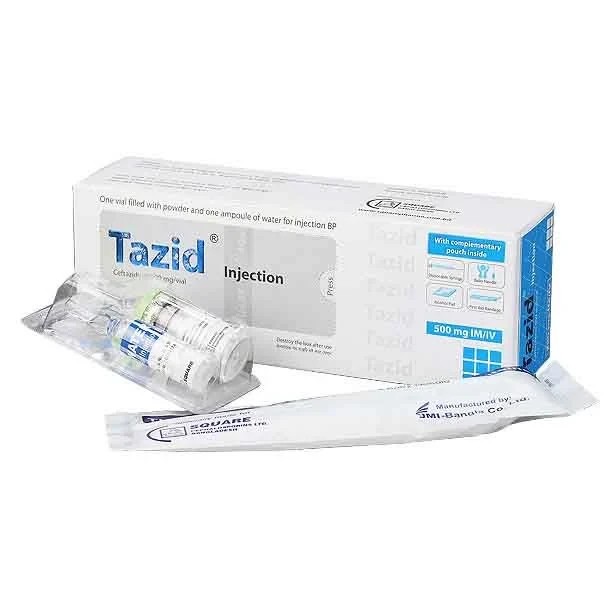Injection Tazid 500mg/vail IM/IV