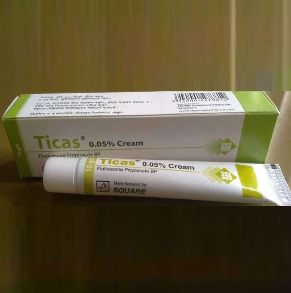 Cream Ticas 0.05% (10gm)